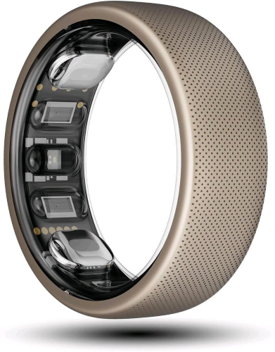 AMAZFIT HELIO RING TAGLIA 8 ANELLO CON MONITORAGGIO DEL SONNO E DELLA FREQUENZA CARDIACA, RESISTENZA ALL'ACQUA 10 ATM, TRACKER FITNESS LEGGERO DA 3,75G CON DURATA DELLA BATTERIA FINO A 4 GIORNI